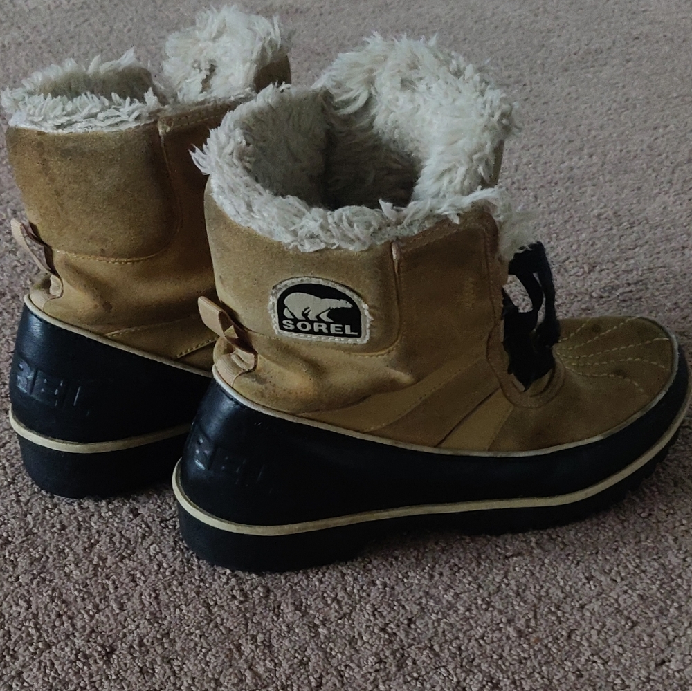 Sorel suede winter boots